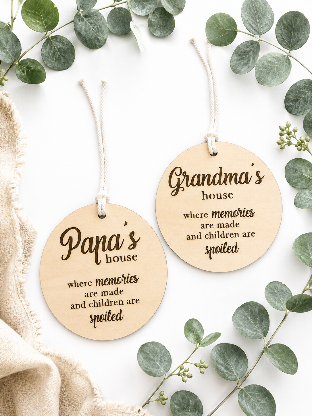 Grandparents Hanging Plaque