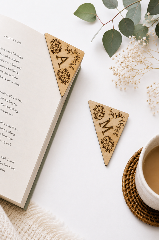 Floral Corner Bookmark