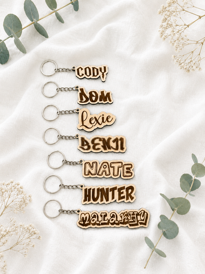 Name Keychain