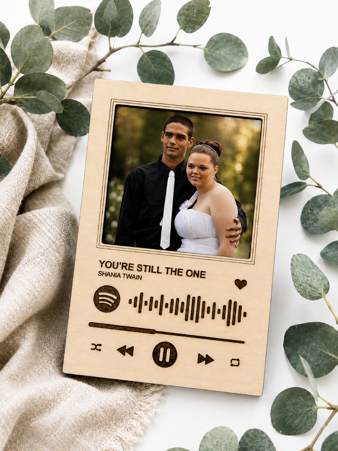 Personalised Spotify-Inspired Photo Magnet