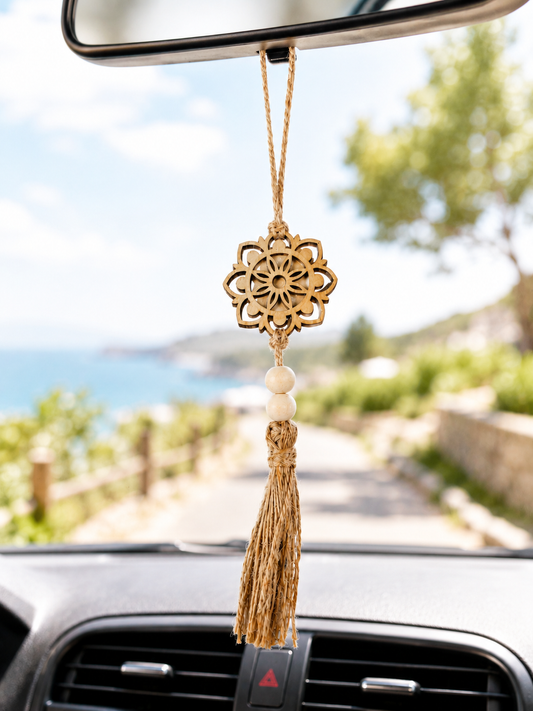 Mandala Car Charm