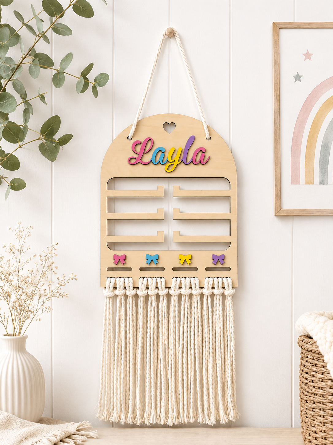 Personalised Hair Accessory Holder