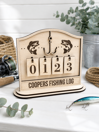 Personalised Fishing Catch Log