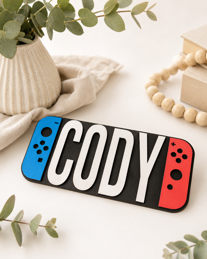 Custom Gaming Room Wall Sign