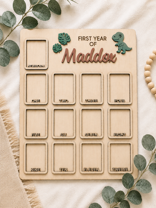 First Year Photo Board
